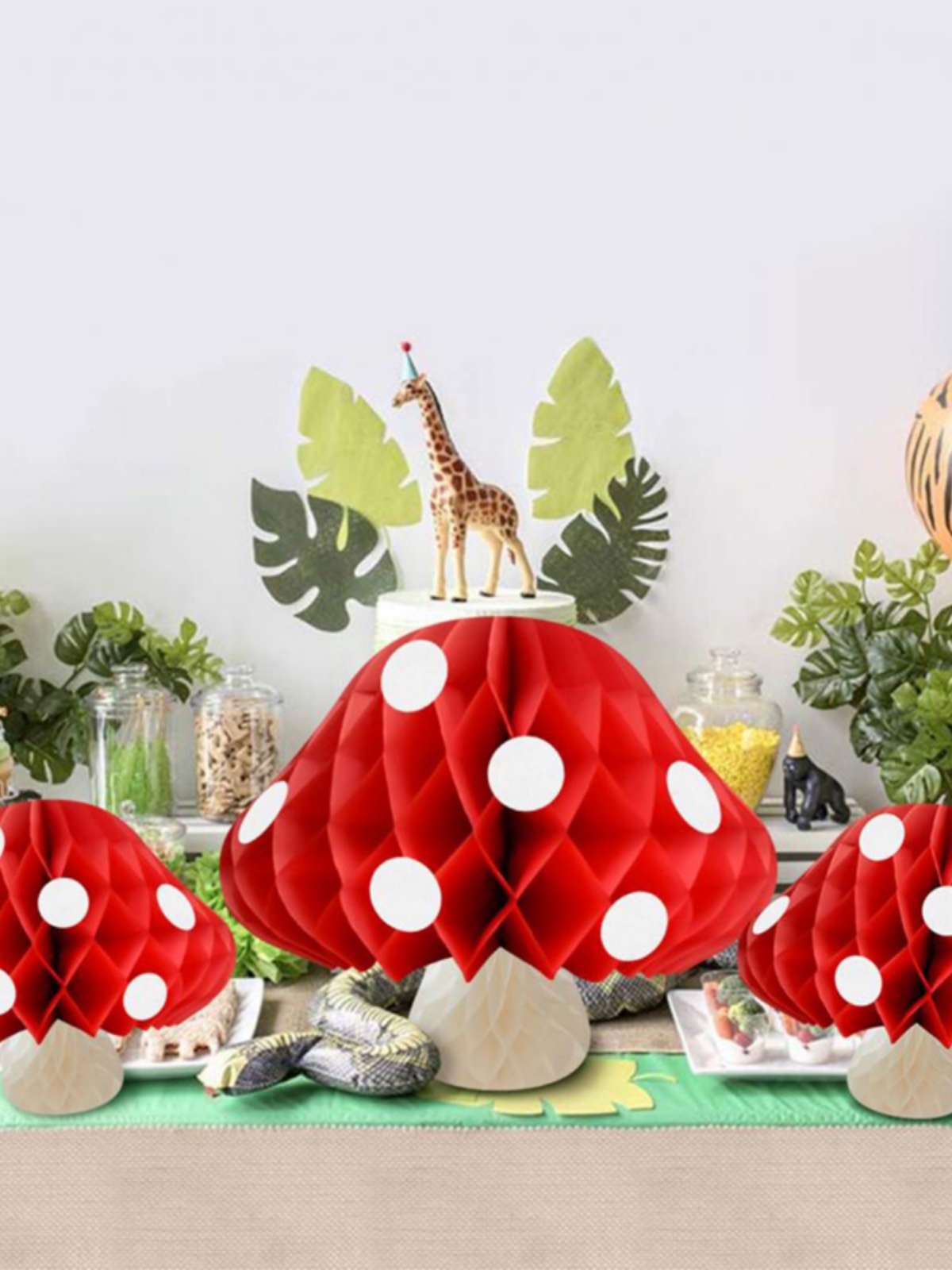 Decor Lighting Fixtures - Indoor Kindergarten Plant Corner Decorative Mushroom