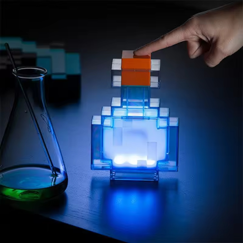 Touch Dimmer Lamp - 7 Colors Potion Bottle Night Light