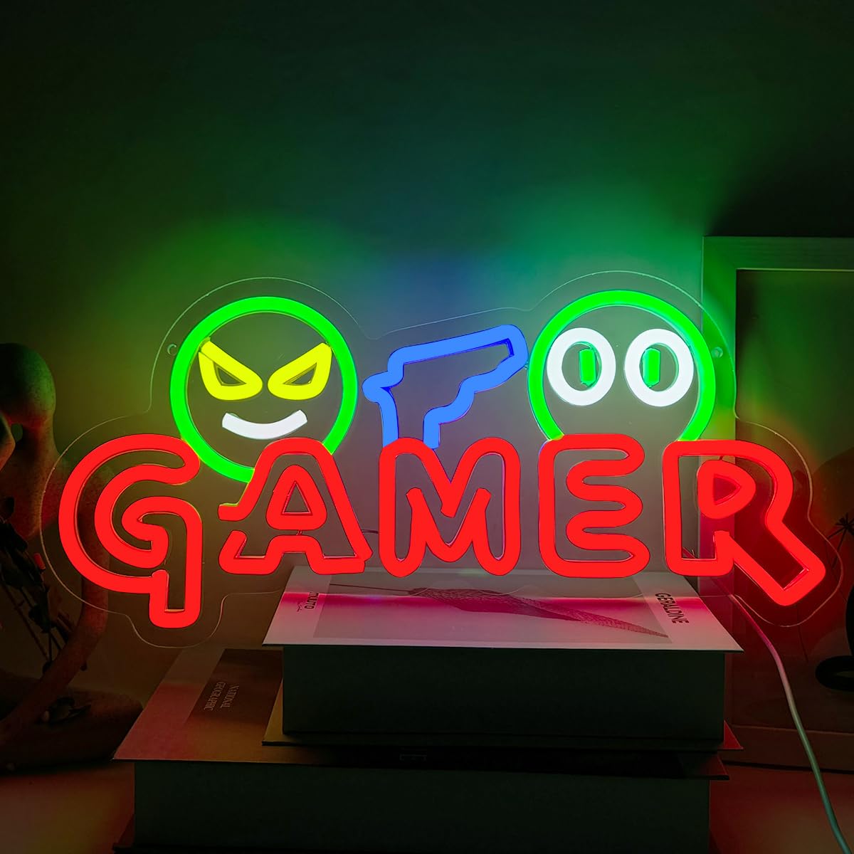 Gamer Neon Sign LED Wall Light - Lighting Decoration For Wedding ulasan dan harga