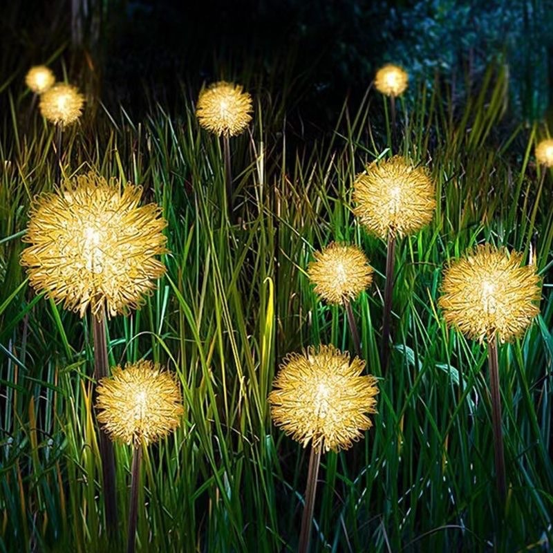 10 Combo Solar Dandelion Ball  - Lighting Decoration For Wedding ulasan dan harga