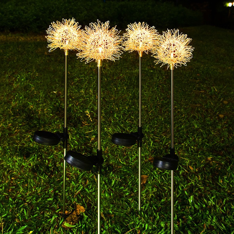 10 Combo Solar Dandelion Ball  - Lighting Decoration For Wedding ulasan dan harga