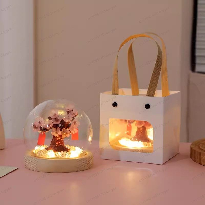DIY Cherry Blossom Tree Desk L - Decor Lighting Fixtures ulasan dan harga
