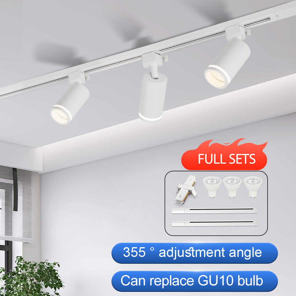 Led Track Light GU10 Spotlight - Decor Lighting Fixtures ulasan dan harga