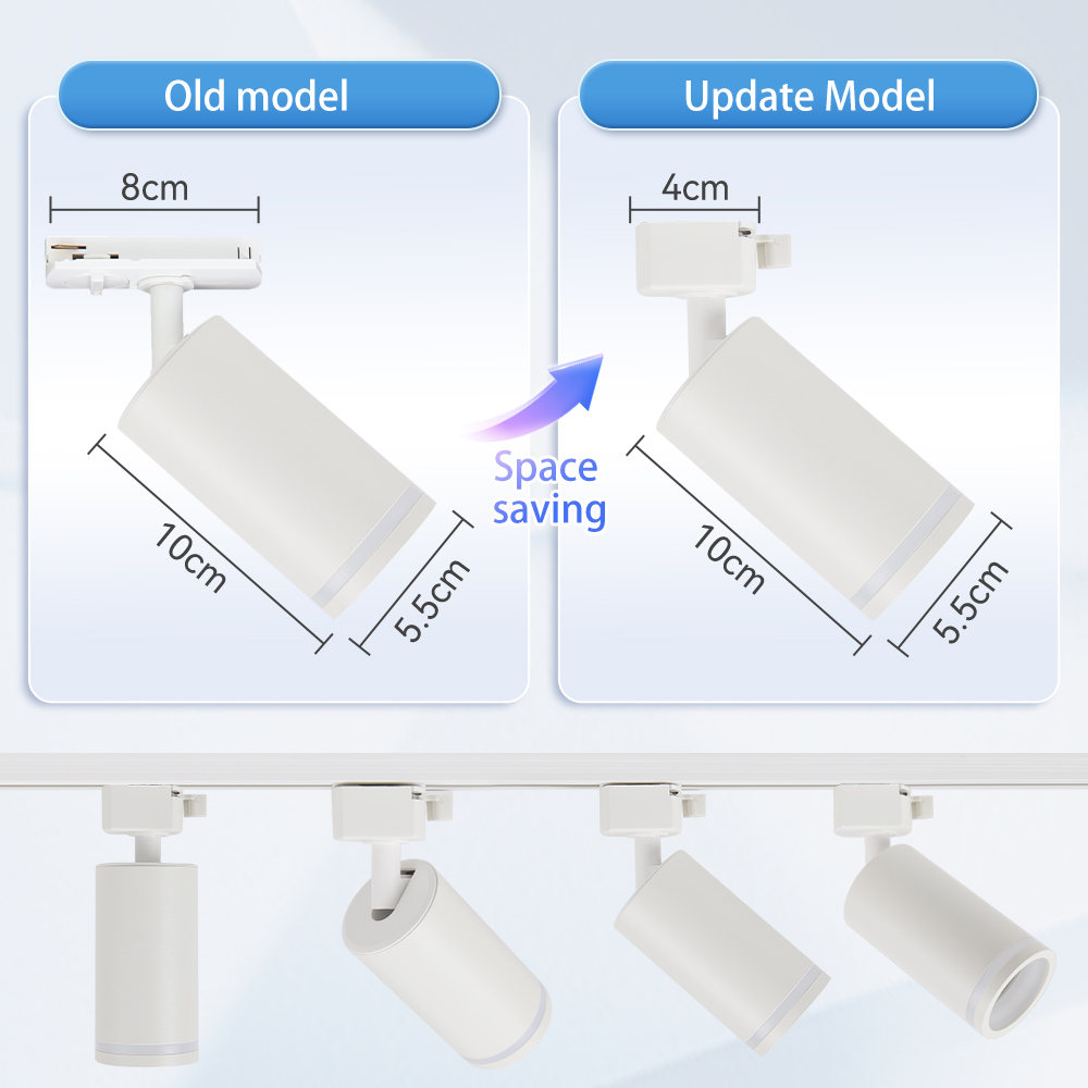 Led Track Light GU10 Spotlight - Decor Lighting Fixtures ulasan dan harga