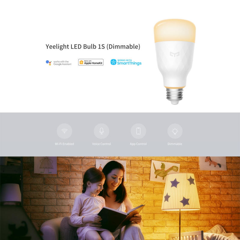 YEELIGHT LED Bulb 1S Smart Lig - Yeelight Light Smart Bulb ulasan dan harga