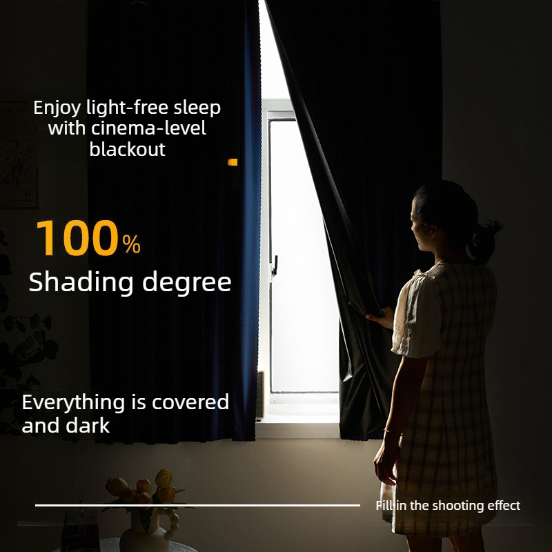 Blackout Curtain No Drill Velc - Lighting Decor Rentals ulasan dan harga