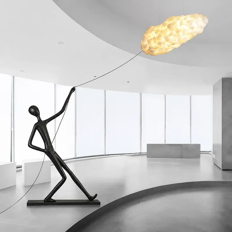Cloud Chandelier for Living Ro - Lighting Decor Rentals ulasan dan harga
