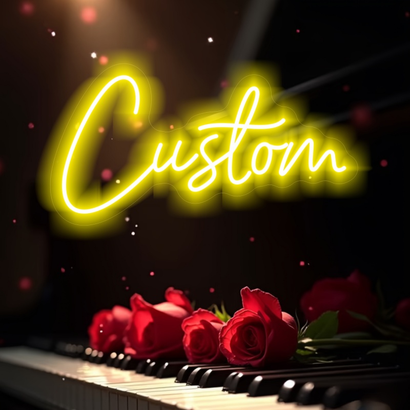 Custom neon sign, personalized - Lighting Decoration For Wedding ulasan dan harga