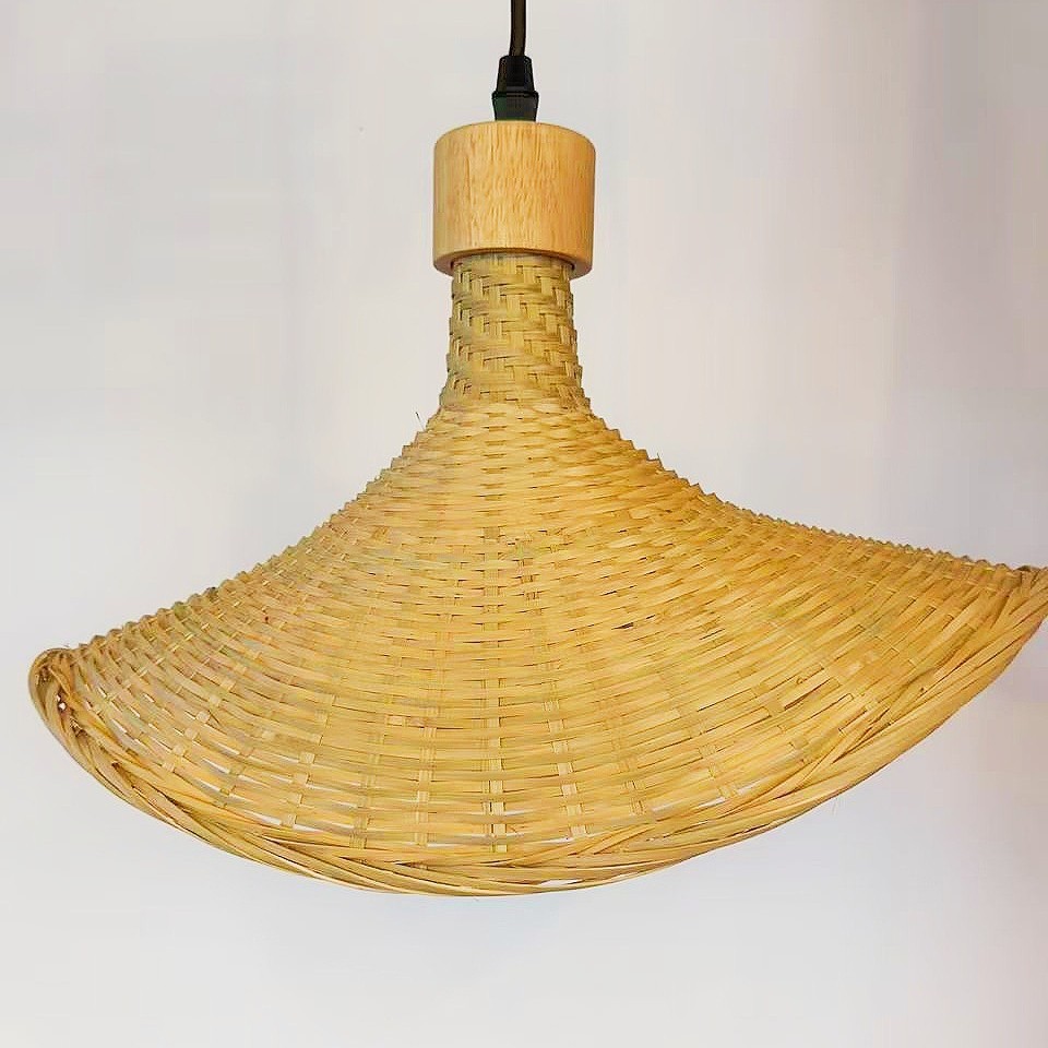 New Chinese Zen Bamboo Woven P - Lighting Decor Rentals ulasan dan harga
