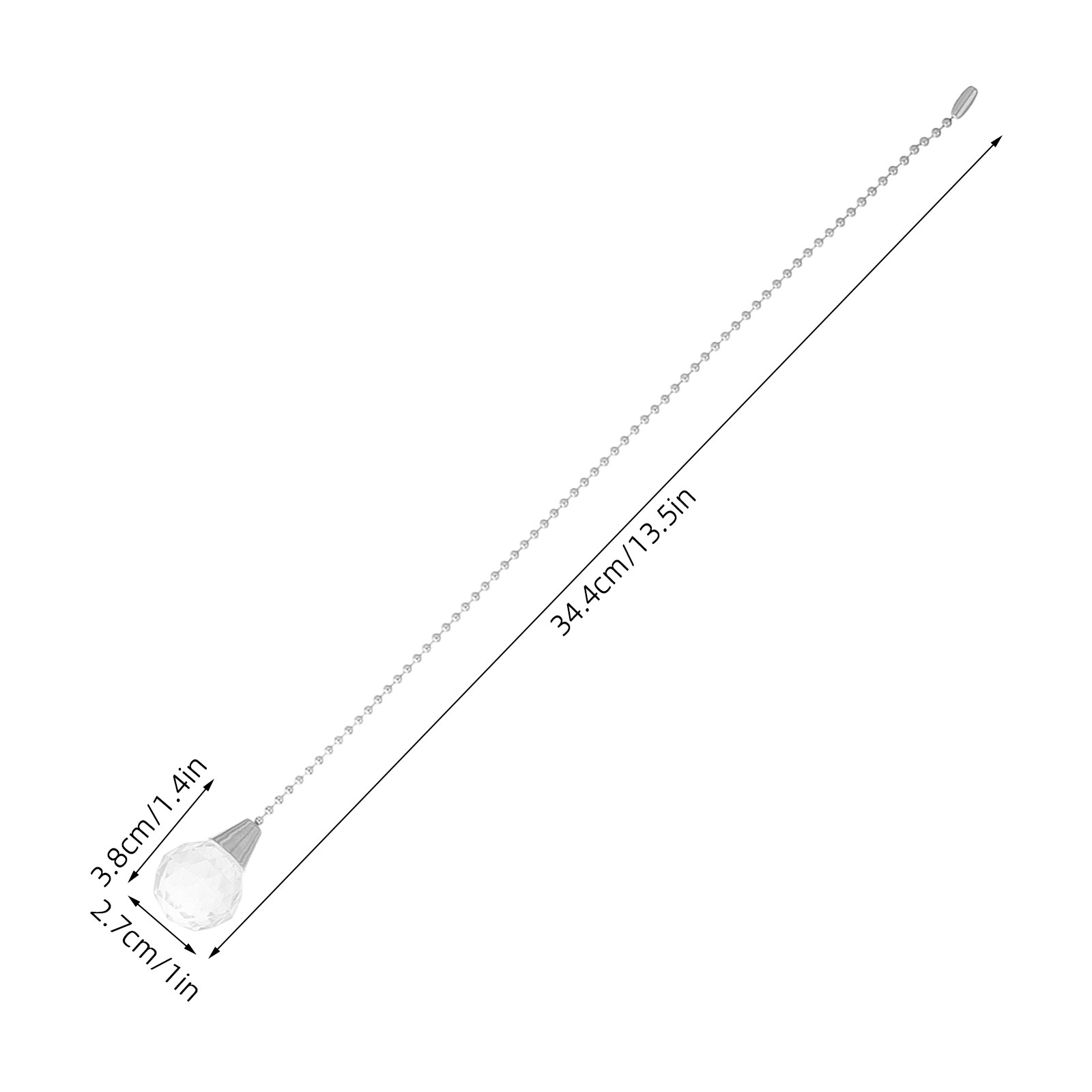 2Pcs Ceiling Fan Pull Chain Ex - Decor Lighting Fixtures ulasan dan harga