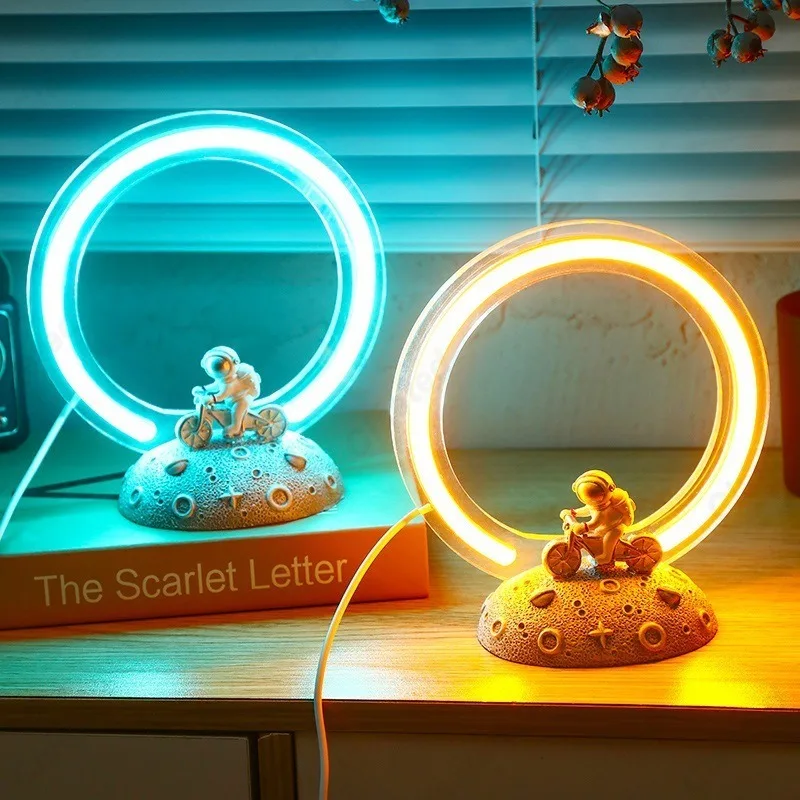 Creative LED Astronaut Night L - Decor Lighting Fixtures ulasan dan harga