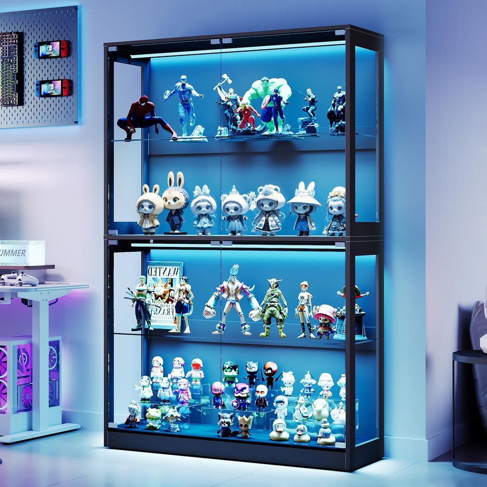 Cabinet with LED Light Strips, - Lighting & Home Decor Studio ulasan dan harga