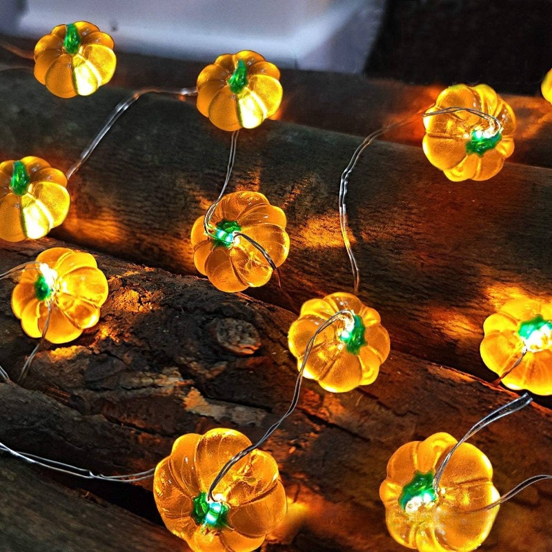 Halloween Pumpkin Light String - Home Decor Lighting Tricks ulasan dan harga