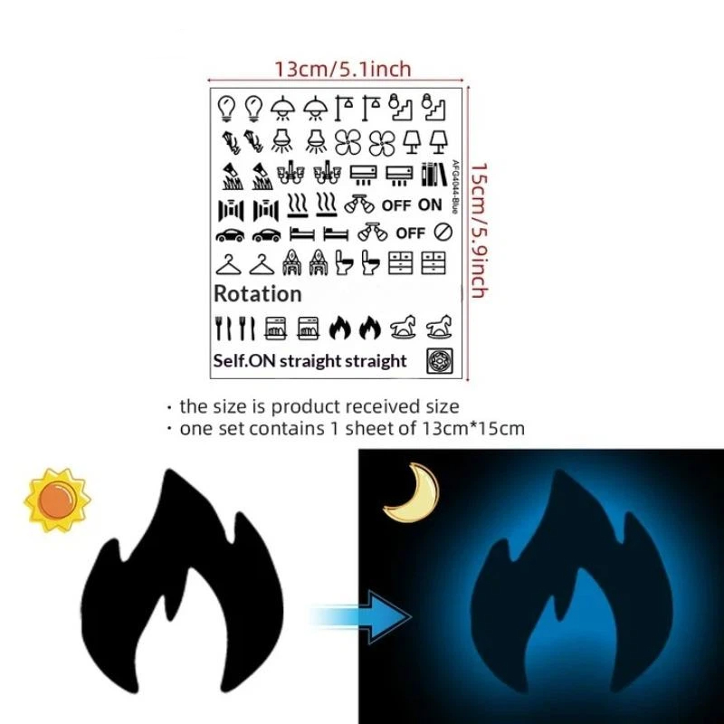 Waterproof Light Switch Label  - Lighting Decor Rentals ulasan dan harga