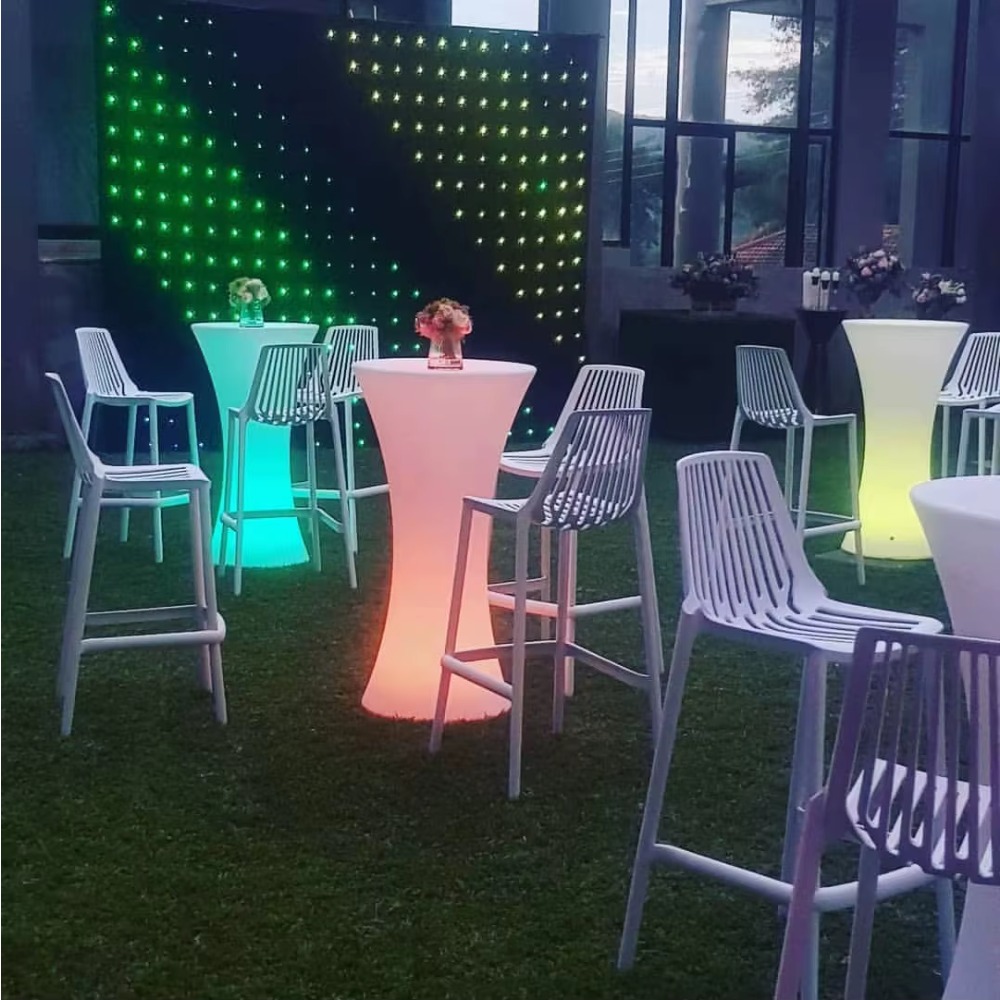 Wholesale LED High Bar Tables  - Lighting Decor Rentals ulasan dan harga